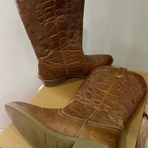 Coconuts by Matisse Brown Western Cowboy Boots – Pointed Toe – Women’s Boots